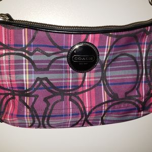 Multicolored Coach purse